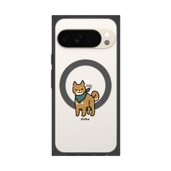 Premium Square Case with Pixelsnap［ Original - CASEPLAY Dog - shiba ］