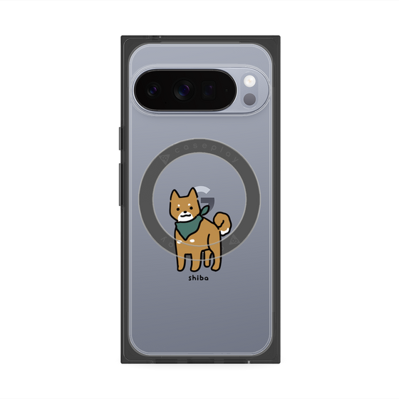 Premium Square Case with Pixelsnap［ Original - CASEPLAY Dog - shiba ］