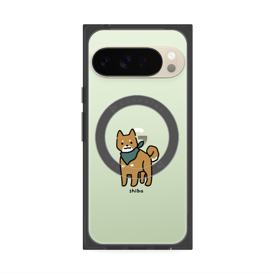 Premium Square Case with Pixelsnap［ Original - CASEPLAY Dog - shiba ］