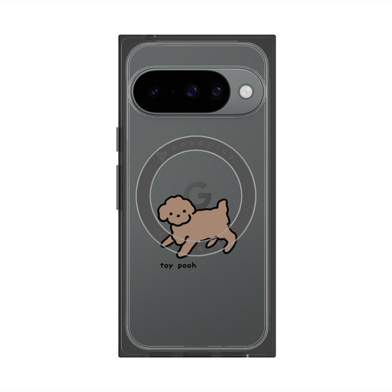 Premium Square Case with Pixelsnap［ Original - CASEPLAY Dog - Toy Pooh ］