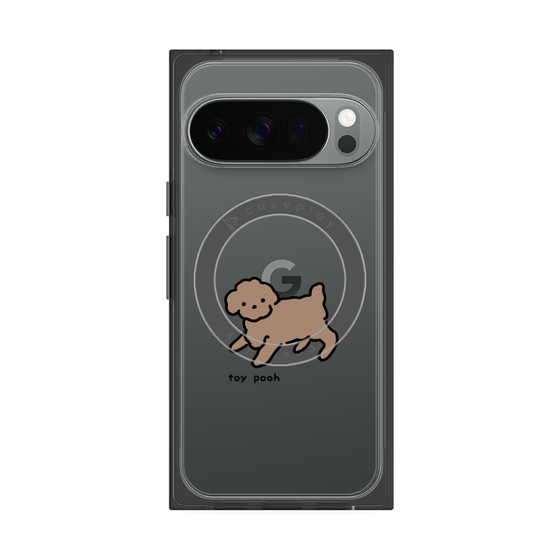 Premium Square Case with Pixelsnap［ Original - CASEPLAY Dog - Toy Pooh ］