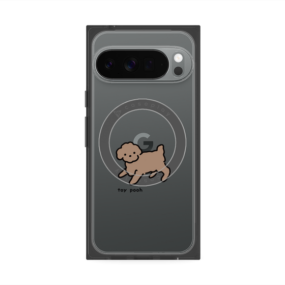 Premium Square Case with Pixelsnap［ Original - CASEPLAY Dog - Toy Pooh ］