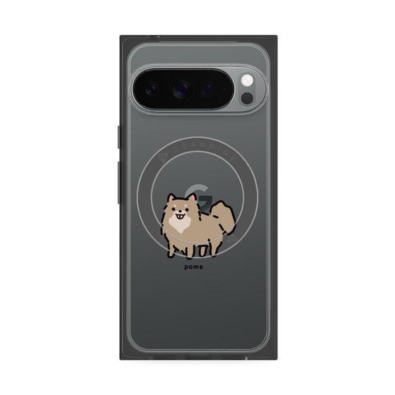 Premium Square Case with Pixelsnap［ Original - CASEPLAY Dog - Pome ］