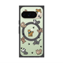 Premium Square Case with Pixelsnap［ Original - CASEPLAY Dog All-over Pattern - color ］