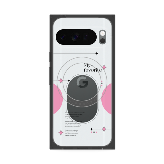 Premium Square Case with Pixelsnap［ Original - Instax Case - Pink ］