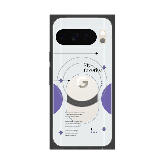 Premium Square Case with Pixelsnap［ Original - Instax Case - Purple ］