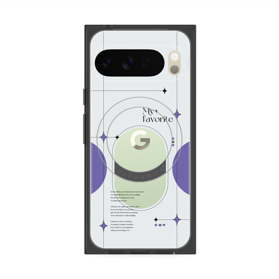 Premium Square Case with Pixelsnap［ Original - Instax Case - Purple ］