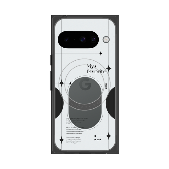 Premium Square Case with Pixelsnap［ Original - Instax Case - Black ］