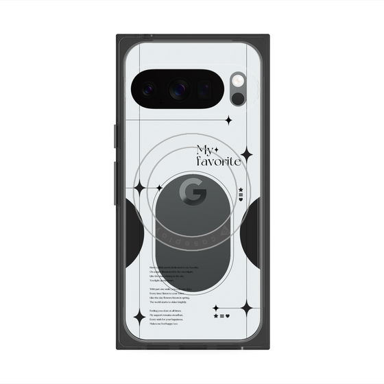 Premium Square Case with Pixelsnap［ Original - Instax Case - Black ］