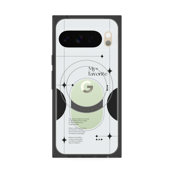 Premium Square Case with Pixelsnap［ Original - Instax Case - Black ］