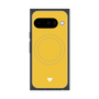 Premium Square Case with Pixelsnap［ Original - Favorite Color Heart - Yellow ］