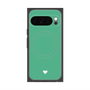 Premium Square Case with Pixelsnap［ Original - Favorite Color Heart - Green ］