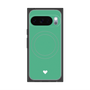 Premium Square Case with Pixelsnap［ Original - Favorite Color Heart - Green ］