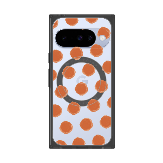 Premium Square Case with Pixelsnap［ Original - Favorite Color Polka Dots - Red ］