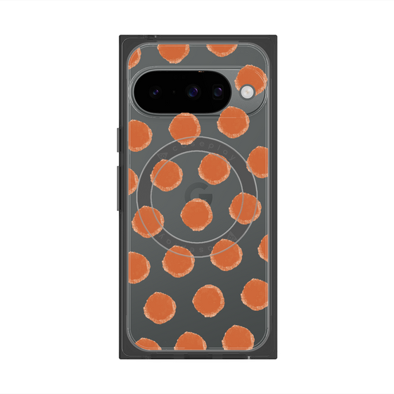 Premium Square Case with Pixelsnap［ Original - Favorite Color Polka Dots - Red ］