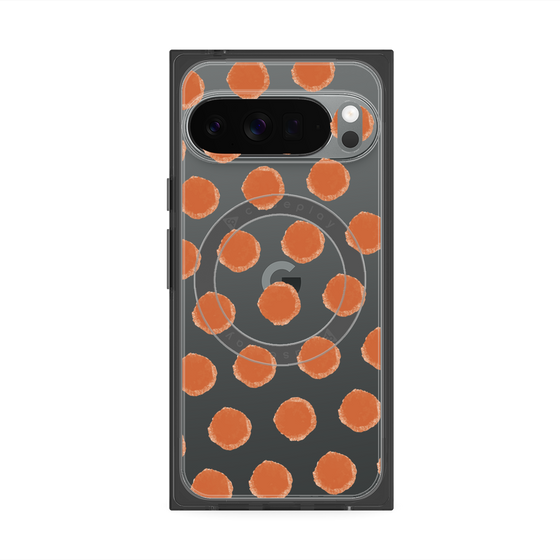 Premium Square Case with Pixelsnap［ Original - Favorite Color Polka Dots - Red ］