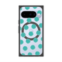 Premium Square Case with Pixelsnap［ Original - Favorite Color Polka Dots - Green ］
