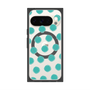 Premium Square Case with Pixelsnap［ Original - Favorite Color Polka Dots - Green ］