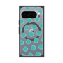 Premium Square Case with Pixelsnap［ Original - Favorite Color Polka Dots - Green ］