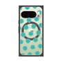 Premium Square Case with Pixelsnap［ Original - Favorite Color Polka Dots - Green ］