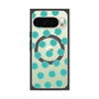 Premium Square Case with Pixelsnap［ Original - Favorite Color Polka Dots - Green ］