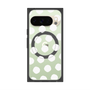 Premium Square Case with Pixelsnap［ Original - Favorite Color Polka Dots - White ］