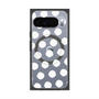 Premium Square Case with Pixelsnap［ Original - Favorite Color Polka Dots - White ］