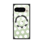 Premium Square Case with Pixelsnap［ Original - Favorite Color Polka Dots - White ］