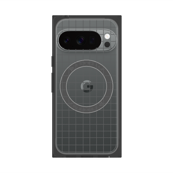 Premium Square Case with Pixelsnap［ Original - Favorite Color Check - Black ］