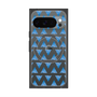 Premium Square Case with Pixelsnap［ Original - Favorite Color Triangle - Blue ］