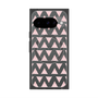 Premium Square Case with Pixelsnap［ Original - Favorite Color Triangle - Pink ］