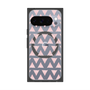Premium Square Case with Pixelsnap［ Original - Favorite Color Triangle - Pink ］