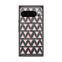 Premium Square Case with Pixelsnap［ Original - Favorite Color Triangle - Pink ］