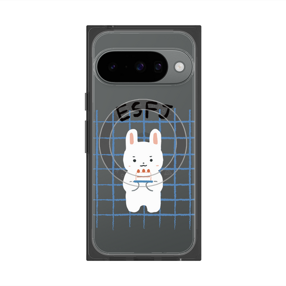 Premium Square Case with Pixelsnap［ Original - ESFJ Consul - Character ］