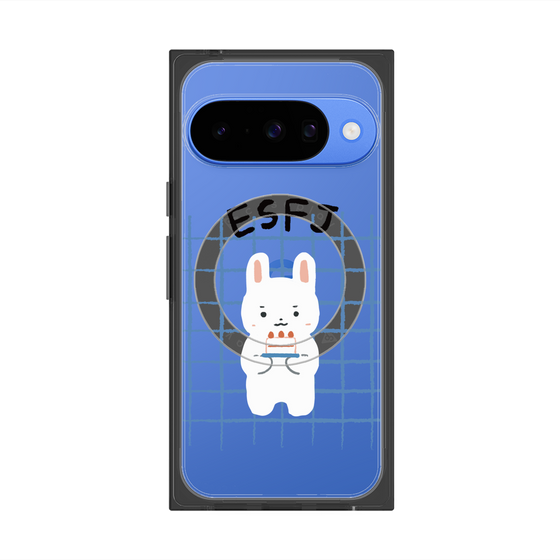 Premium Square Case with Pixelsnap［ Original - ESFJ Consul - Character ］