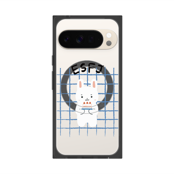 Premium Square Case with Pixelsnap［ Original - ESFJ Consul - Character ］