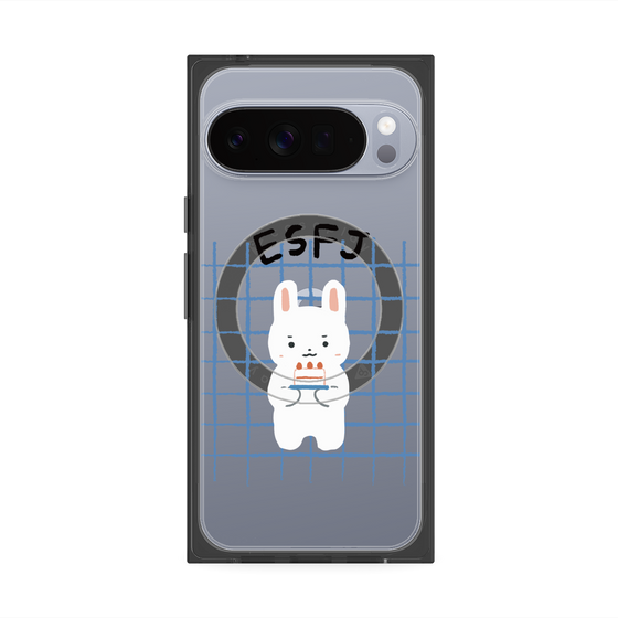 Premium Square Case with Pixelsnap［ Original - ESFJ Consul - Character ］