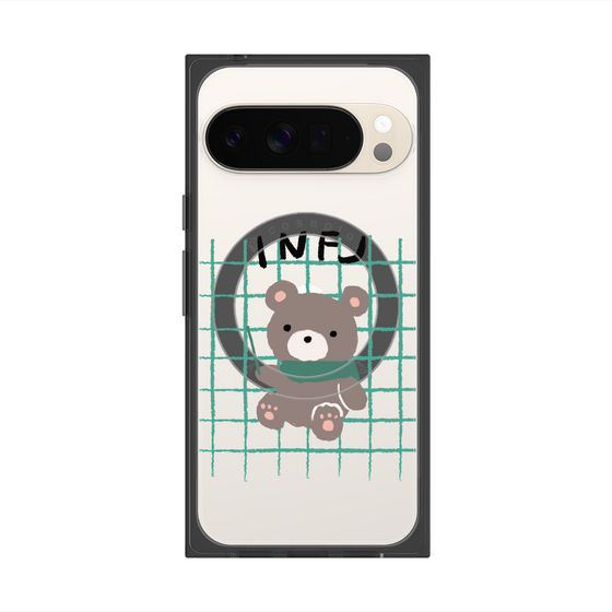 Premium Square Case with Pixelsnap［ Original - INFJ Advocate - Character ］
