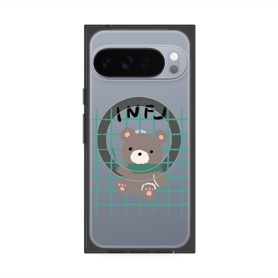 Premium Square Case with Pixelsnap［ Original - INFJ Advocate - Character ］
