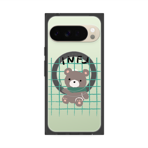Premium Square Case with Pixelsnap［ Original - INFJ Advocate - Character ］