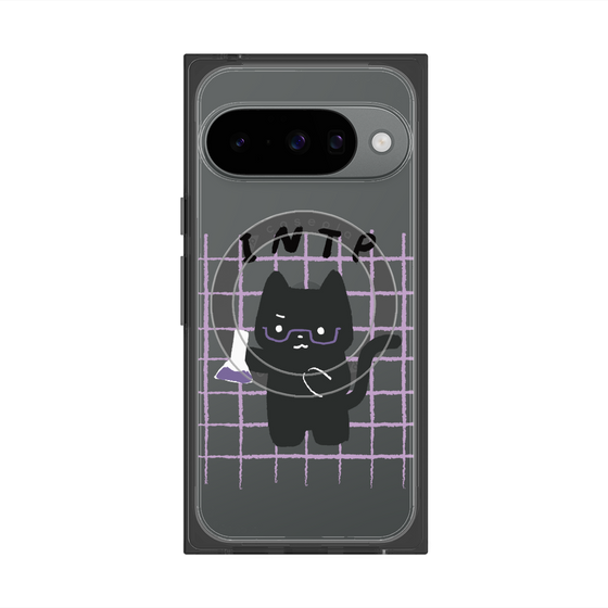 Premium Square Case with Pixelsnap［ Original - INTP Logician - Character ］