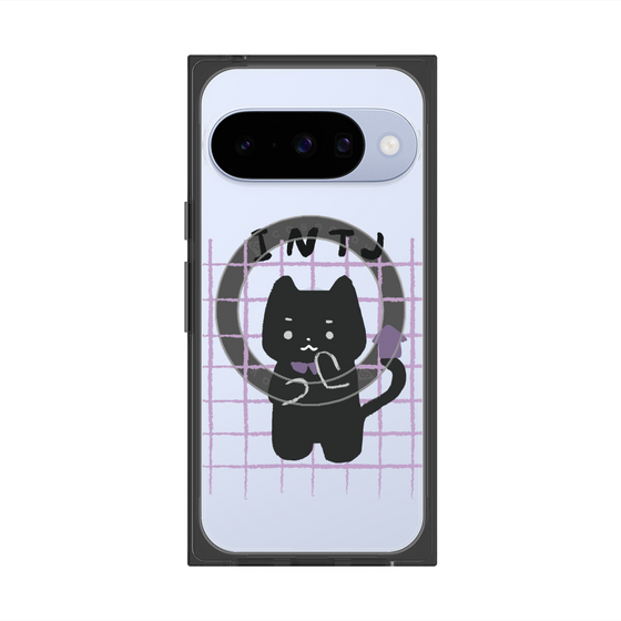 Premium Square Case with Pixelsnap［ Original - INTJ Architect - Character ］