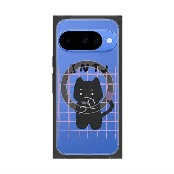 Premium Square Case with Pixelsnap［ Original - INTJ Architect - Character ］