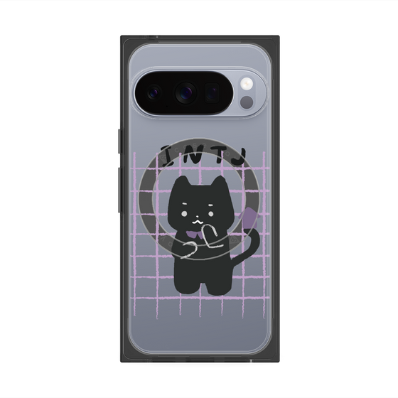 Premium Square Case with Pixelsnap［ Original - INTJ Architect - Character ］