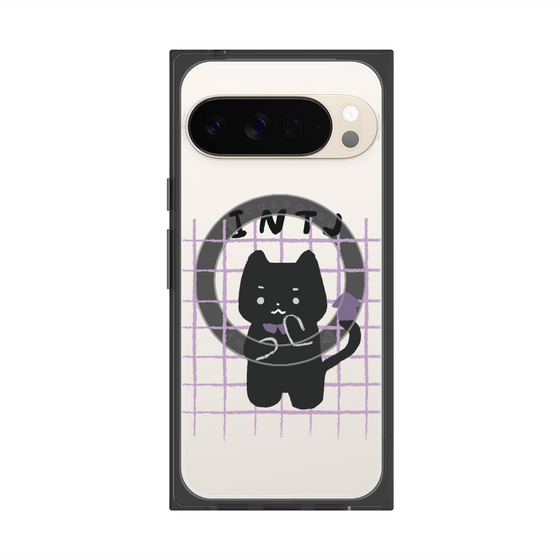 Premium Square Case with Pixelsnap［ Original - INTJ Architect - Character ］