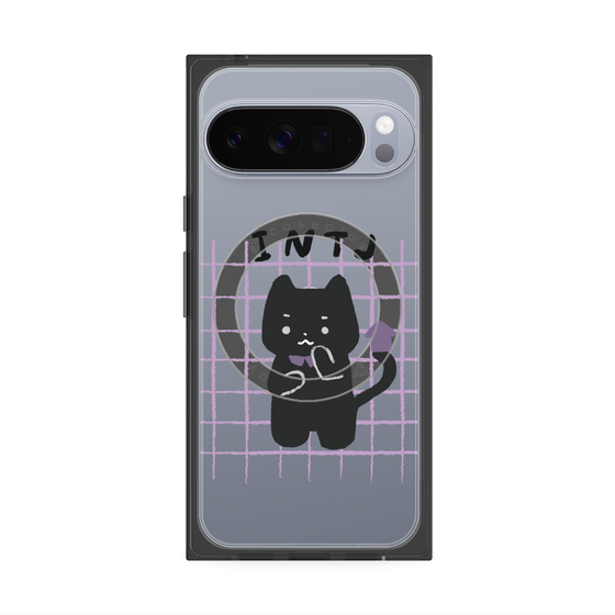 Premium Square Case with Pixelsnap［ Original - INTJ Architect - Character ］
