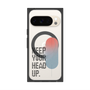 Premium Square Case with Pixelsnap［ Original - Dot Overlay - KEEP YOUR HEAD UP/A ］