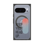 Premium Square Case with Pixelsnap［ Original - Dot Overlay - KEEP YOUR HEAD UP/A ］