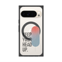 Premium Square Case with Pixelsnap［ Original - Dot Overlay - KEEP YOUR HEAD UP/A ］