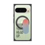 Premium Square Case with Pixelsnap［ Original - Dot Overlay - KEEP YOUR HEAD UP/A ］